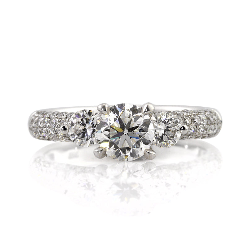 1.95ct Round Brilliant Cut Diamond Engagement Ring