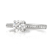 1.16ct Round Brilliant Cut Diamond Engagement Ring