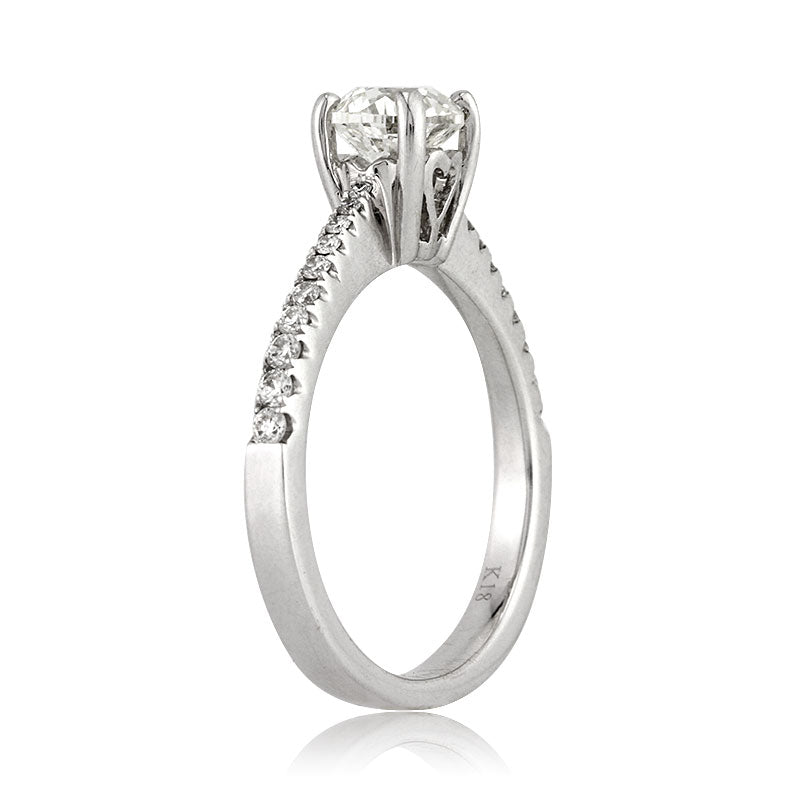 1.16ct Round Brilliant Cut Diamond Engagement Ring