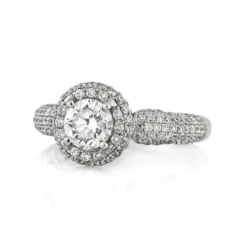 2.10ct Round Brilliant Cut Diamond Engagement Ring