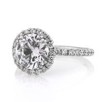 3.29ct Round Brilliant Cut Diamond Engagement Ring