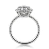 3.29ct Round Brilliant Cut Diamond Engagement Ring