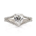 1.98ct Pear Shaped Diamond Engagement Ring