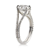 1.98ct Pear Shaped Diamond Engagement Ring