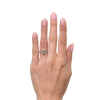 1.98ct Pear Shaped Diamond Engagement Ring