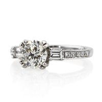 1.86ct Round Brilliant Cut Diamond Engagement Ring