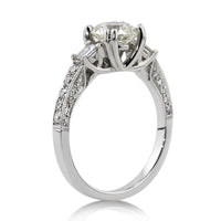 1.86ct Round Brilliant Cut Diamond Engagement Ring