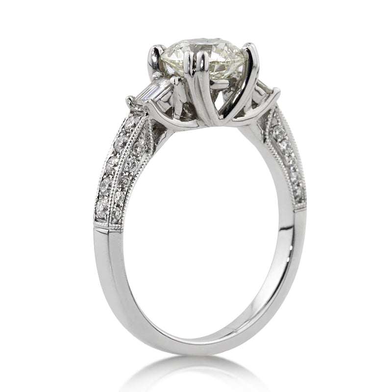 1.86ct Round Brilliant Cut Diamond Engagement Ring