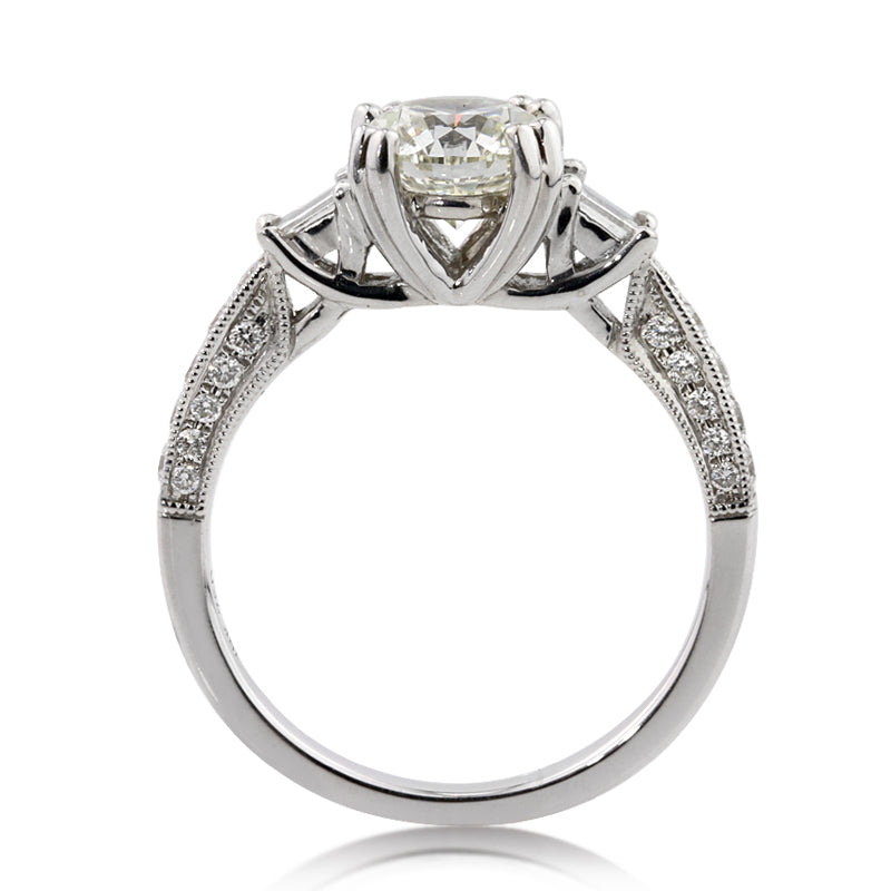 1.86ct Round Brilliant Cut Diamond Engagement Ring