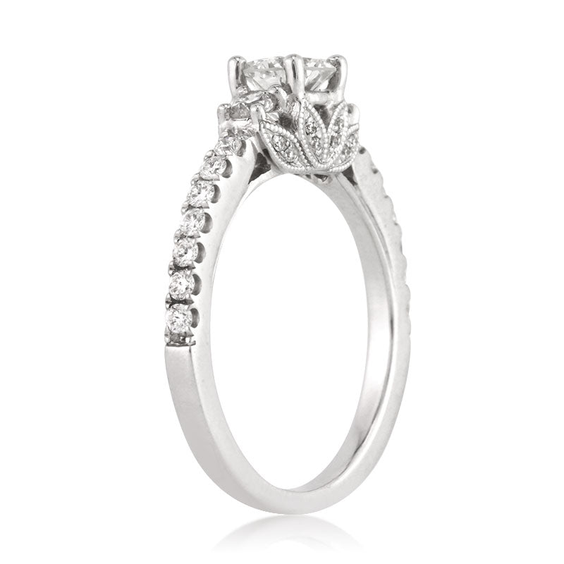1.07ct Round Brilliant Cut Diamond Engagement Ring