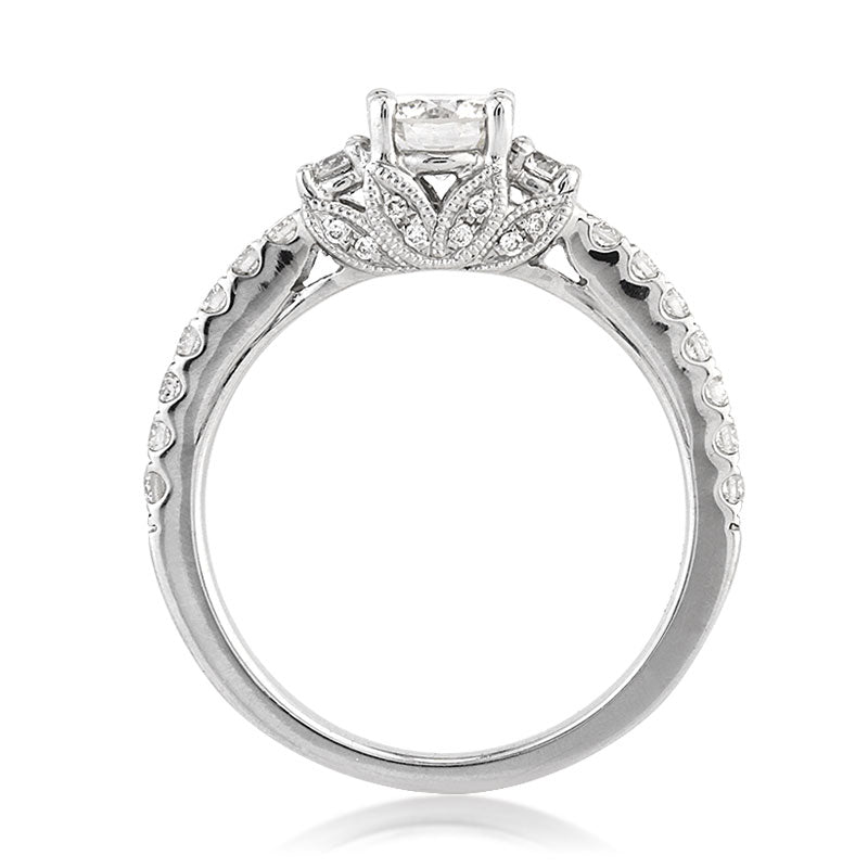 1.07ct Round Brilliant Cut Diamond Engagement Ring