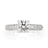 2.81ct Round Brilliant Cut Diamond Engagement Ring