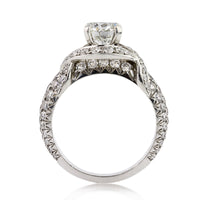 3.03ct Round Brilliant Cut Diamond Engagement Ring
