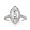 2.40ct Marquise Cut Diamond Engagement Ring