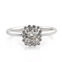 1.32ct Cushion Cut Diamond Engagement Ring