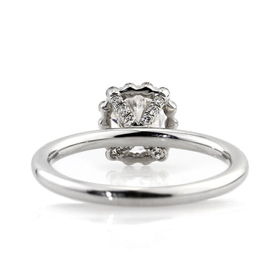 1.32ct Cushion Cut Diamond Engagement Ring