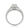 2.01ct Emerald Cut Diamond Engagement Ring