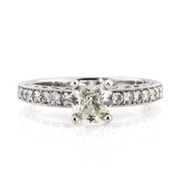 1.44ct Radiant Cut Diamond Engagement Ring