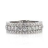 3.10ct Round Brilliant Cut Diamond Eternity Band