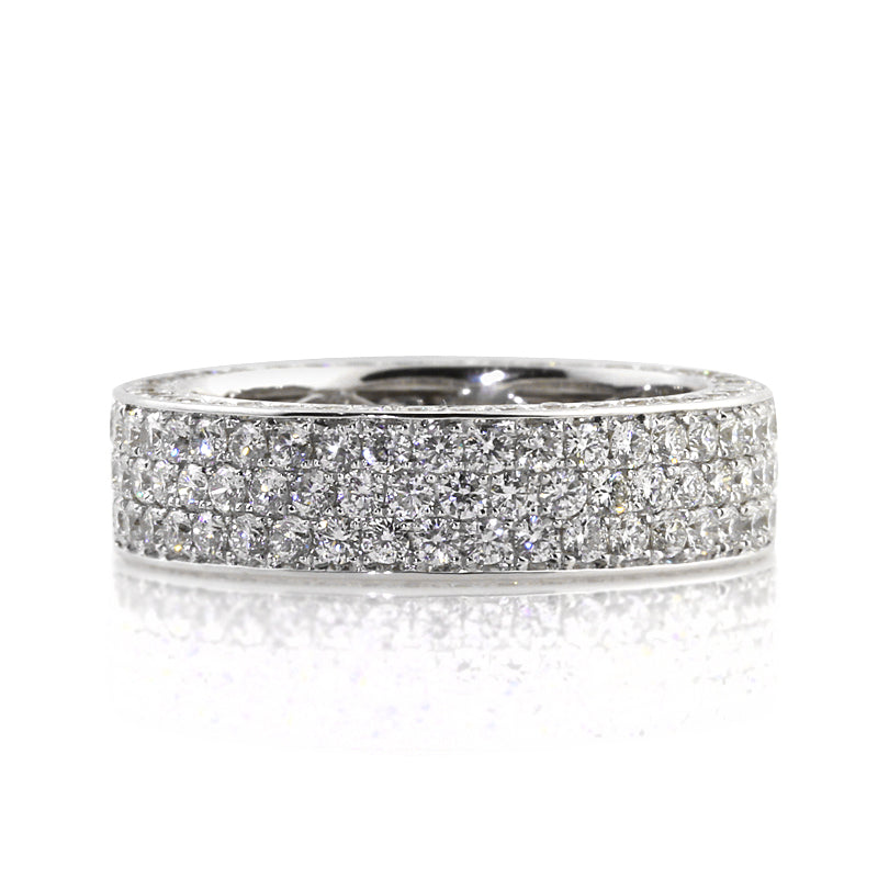 3.00ct Round Brilliant Cut Diamond Eternity Band