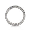 3.00ct Round Brilliant Cut Diamond Eternity Band in 18K White Gold