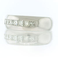 1.30ct Princess Cut Diamond Men's Wedding Band