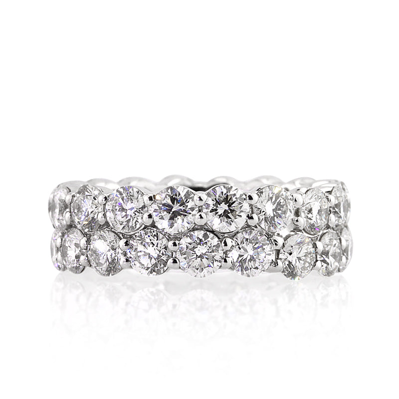 5.03ct Round Brilliant Cut Diamond Eternity Band