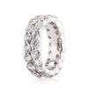 5.03ct Round Brilliant Cut Diamond Eternity Band in Platinum