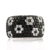 2.55ct Black and White Round Diamond Ring Masterpiece