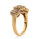 1.25ct Rose Gold Round Brilliant Cut Diamond Ring Masterpiece