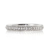 1.07ct Round Brilliant Cut Diamond Eternity Band Micropave Setting