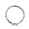 1.07ct Round Brilliant Cut Diamond Eternity Band Micropave Setting
