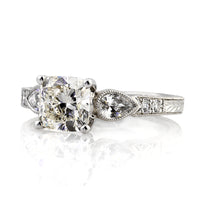 2.20ct Cushion Cut Diamond Engagement Ring