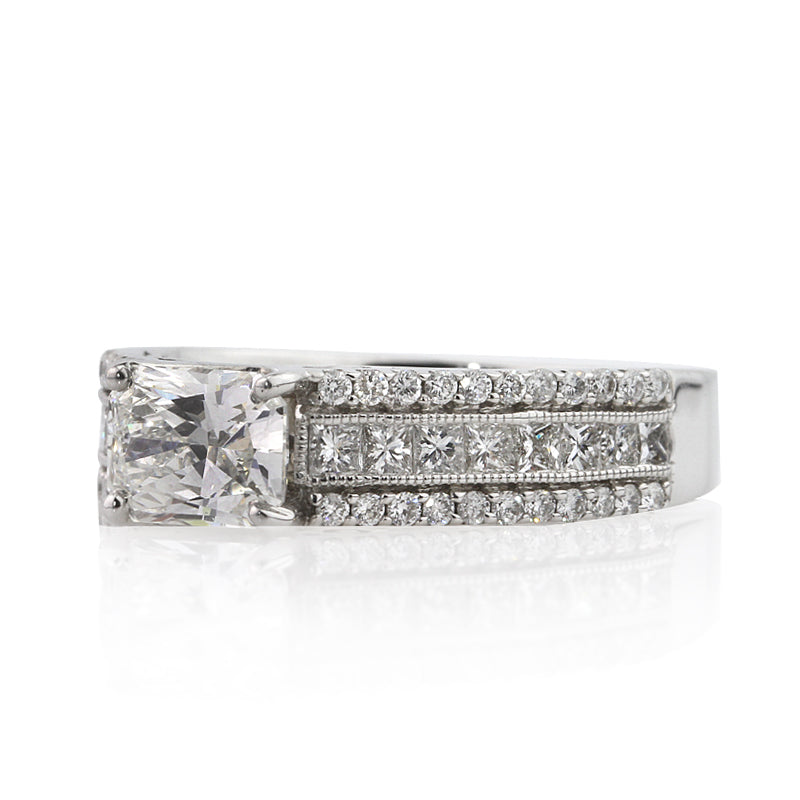 2.06ct Radiant Cut Diamond Engagement Ring