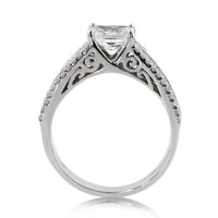2.06ct Radiant Cut Diamond Engagement Ring