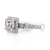 1.85ct Princess Cut Diamond Engagement Ring