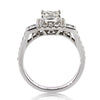 1.85ct Princess Cut Diamond Engagement Ring