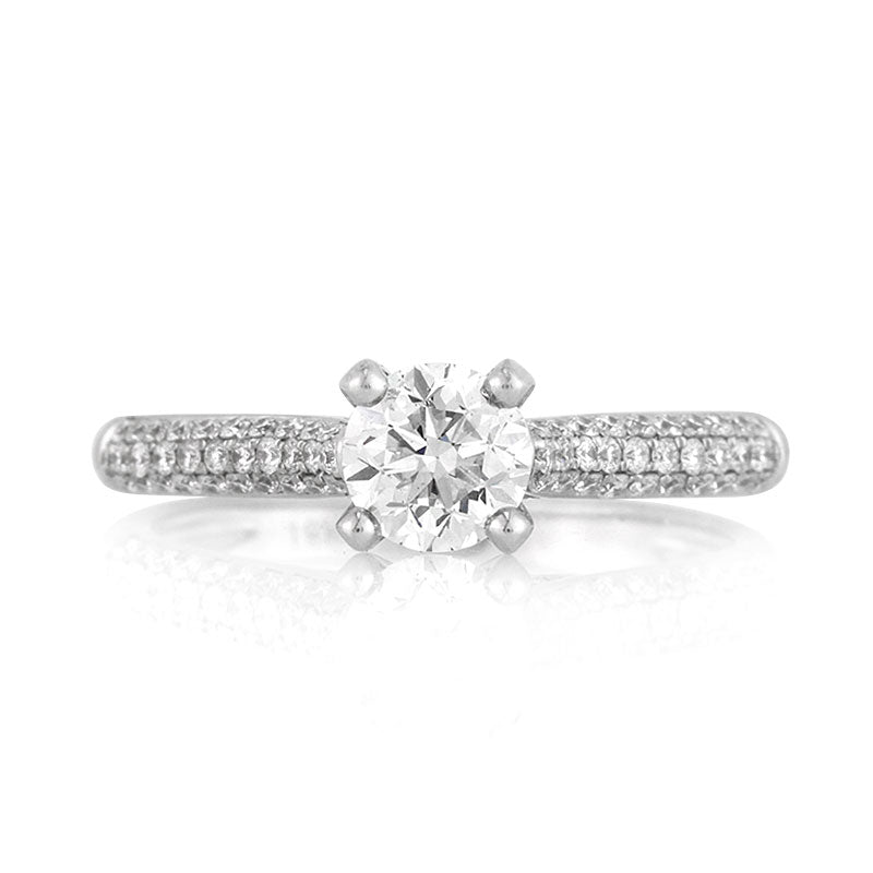 1.32ct Round Brilliant Cut Diamond Engagement Ring