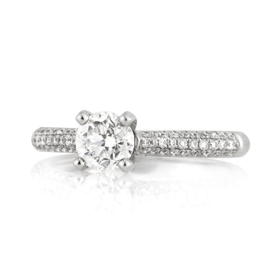 1.32ct Round Brilliant Cut Diamond Engagement Ring