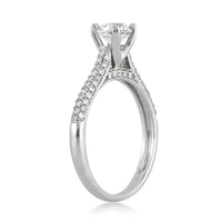 1.32ct Round Brilliant Cut Diamond Engagement Ring