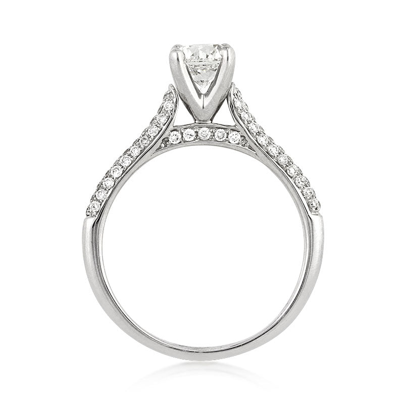 1.32ct Round Brilliant Cut Diamond Engagement Ring