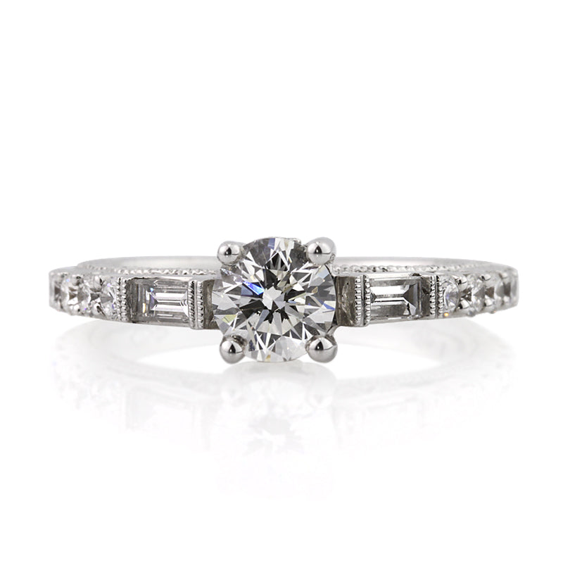 1.71ct Round Brilliant Cut Diamond Engagement Ring