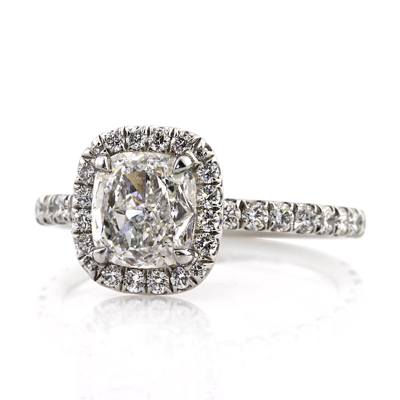 2.65ct Cushion Cut Diamond Engagement Ring