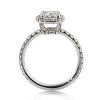2.65ct Cushion Cut Diamond Engagement Ring