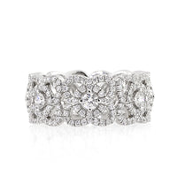 1.80ct Round Brilliant Cut Diamond Eternity Band in 18k White Gold