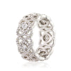 1.80ct Round Brilliant Cut Diamond Eternity Band in 18k White Gold