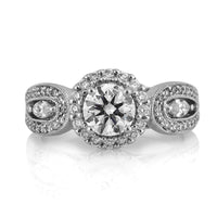 1.86ct Round Brilliant Cut Diamond Engagement Ring