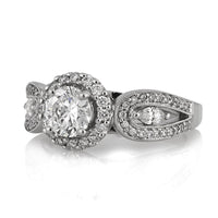 1.86ct Round Brilliant Cut Diamond Engagement Ring