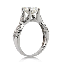 2.12ct Cushion Cut Diamond Engagement Ring
