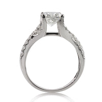 2.12ct Cushion Cut Diamond Engagement Ring
